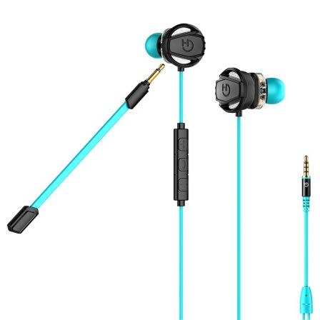Hiditec Taiko Auriculares Gaming Dual Driver Negro, Turquesa